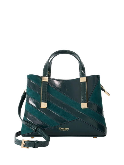 Dune London Dinkydorry Synthetic Handbag, Teal, Teal