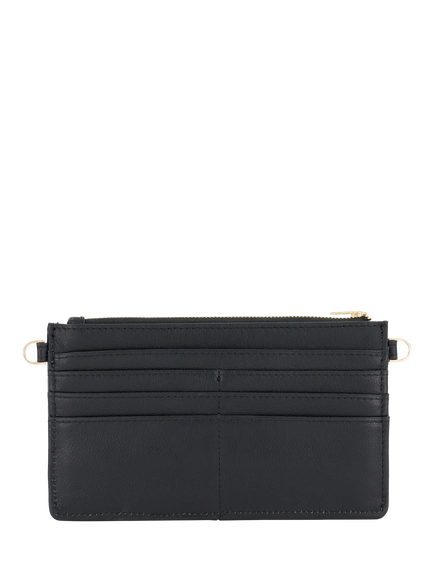 Dune London Kerrie Leather Evening Purse, Leopard - view 2, Multi