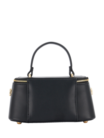 Dune London Successful Mini Vanity Bag, Black - view 2, Black