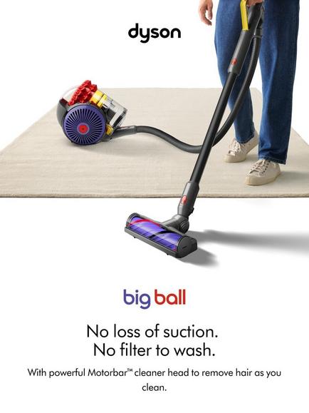 Dyson Big Ball Multi Floor Vacuum Cleaner, Multi - view 2, Multi