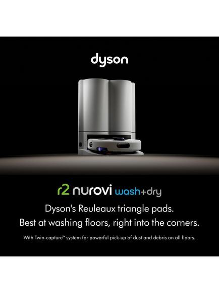 Dyson R2 Nurovi Wash+Dry Robot Vacuum Cleaner, White - view 2, White