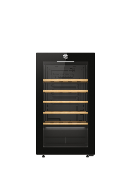 Hoover H-WINE 500 HOWC034K Freestanding 34 Bottle Wine Cooler, Black - view 2, Black