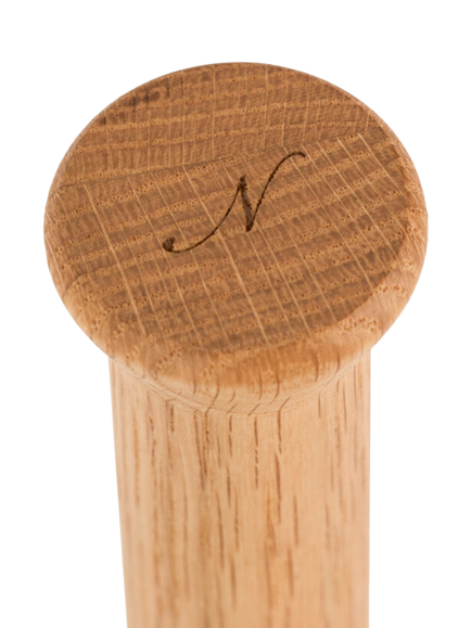 Neptune Orford Oak Wood Kitchen Roll Holder, Natural - view 2, Natural