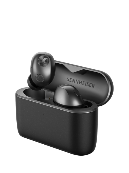 Sennheiser Momentum True Wireless 5 Bluetooth In-Ear Headphones with Active Noise Cancellation & Mic/Remote, Graphite, Graphite