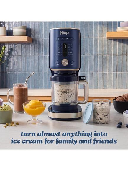 Ninja CREAMi X NC601UK Ice Cream Maker, Navy - view 2, Navy