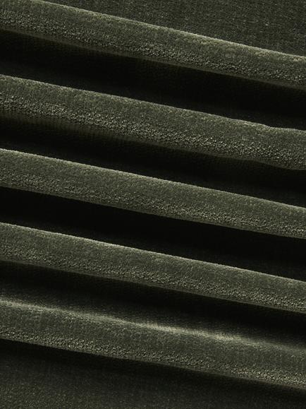 John Lewis Aquaclean Chunky Chenille Plain Fabric, Moss Green, Price Band E - view 2, Moss Green