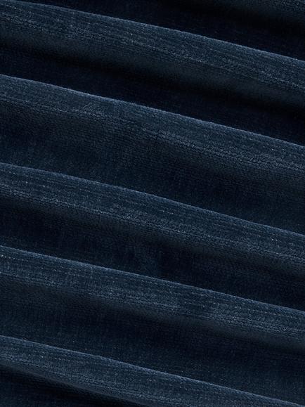 John Lewis Aquaclean Chunky Chenille Plain Fabric, Navy, Price Band E - view 2, Navy