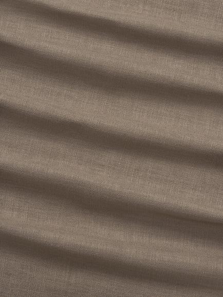 John Lewis Easy Clean Cotton Weave Plain Fabric, Cocoa, Price Band C - view 2, Cocoa
