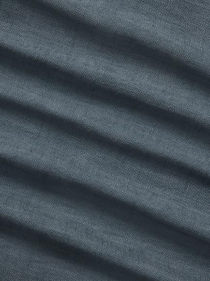 John Lewis Easy Clean Cotton Weave Plain Fabric, Indigo, Price Band C - view 2, Indigo