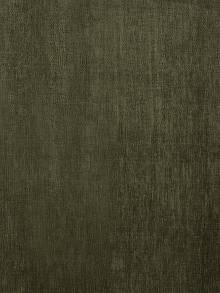 John Lewis Easy Clean Plush Chenille Plain Fabric, Moss Green, Price Band D, Green