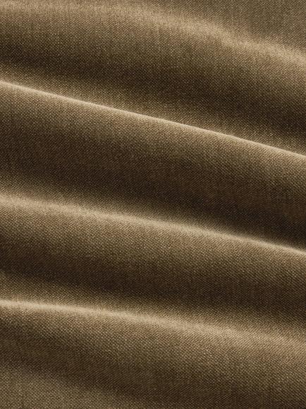 John Lewis Easy Clean Soft Chenille Plain Fabric, Dark Khaki, Price Band C - view 2, Khaki
