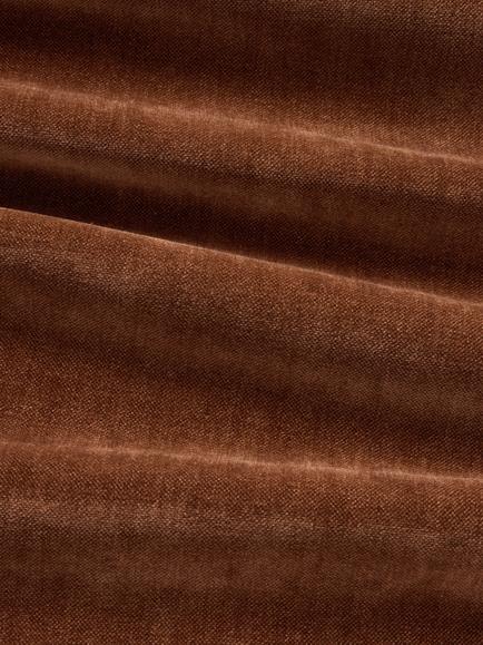 John Lewis Easy Clean Soft Chenille Plain Fabric, Ginger, Price Band C - view 2, Ginger