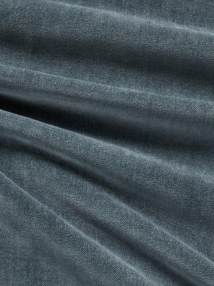 John Lewis Easy Clean Soft Chenille Plain Fabric, Teal, Price Band C - view 2, Teal