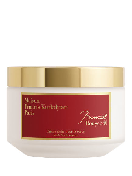 Maison Francis Kurkdjian Baccarat Rouge 540 Rich Body Cream, 200ml, Clear