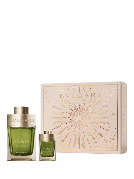 BVLGARI Man Wood Essence Eau de Parfum 100ml Holiday Fragrance Gift Set, 