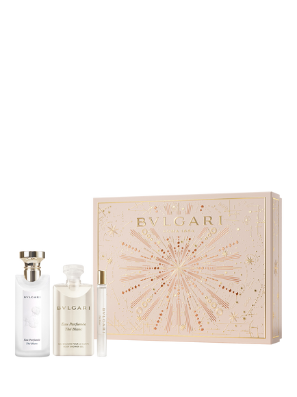 BVLGARI Eau Parfumée Au Thé Blanc Eau de Toilette 75ml Holiday Fragrance Gift Set, 
