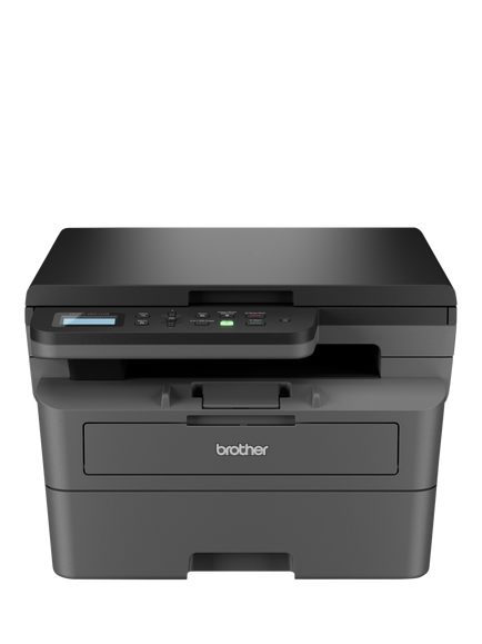 Brother DCP-L2627DWE Wireless Compact Three-In-One Mono Laser Printer  with 4 Months EcoPro Subscription, Black, Black