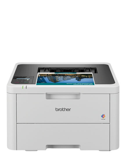 Brother HL-L3220CWE Wireless Colour Laser Printer with 4 Months EcoPro Subscription, White Light Grey, White Light Grey