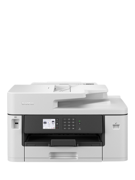 Brother MFC-J5340DWE Wireless All-in-One Colour Inkjet Printer & Fax Machine with A3 Printing & 4 Months EcoPro Subscription, White, White