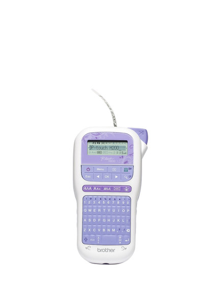 Brother PT-H200 P-touch Craft Label Printer, Blue Teal, Blue Teal