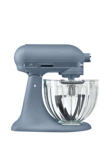 KitchenAid Design Series Luminaire Tilt-Head Stand Food Mixer, 4.7L, Blue Peppercorn, Blue Peppercorn