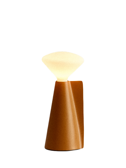 tala Mantle Table Lamp, Orange - view 2, Orange