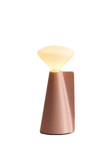 tala Mantle Table Lamp, Pink - view 2, Pink