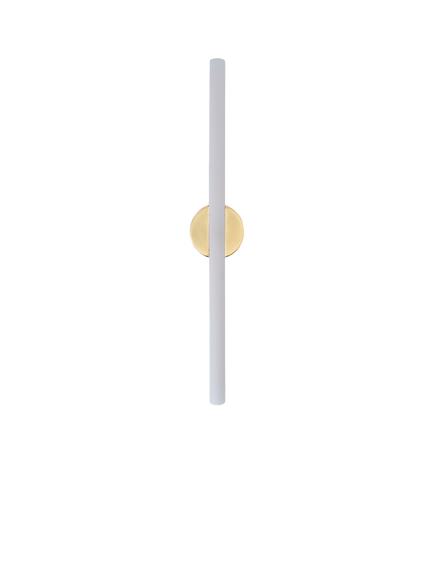 Tala Kilter Wall Light, Brass, Brass