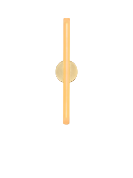 Tala Kilter Wall Light, Brass - view 2, Brass