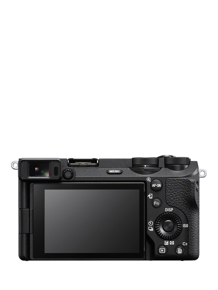 Sony A6700 Compact System Camera, 4K Ultra HD, 26MP, OLED Viewfinder, Wi-Fi, Bluetooth, 3" Vari-Angle Touch Screen, Body Only, Black - view 2, Black