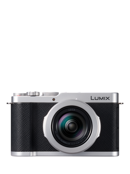 Panasonic Lumix DC-L10 Compact Camera with 24-75mm Lens, 5K Ultra HD, 20.4MP, Wi-Fi, Bluetooth, 3” LCD Touch Screen, Silver, Silver