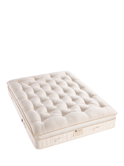 John Lewis OUTLET British Natural Collection Cotswold Pillowtop 10250 Mattress, Regular Tension, Double, Like New, White