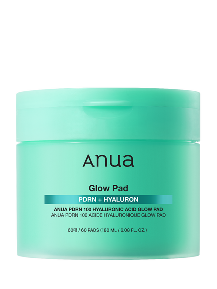 Anua PDRN 100 Hyaluronic Acid Glow Pads, x 60, No Colour