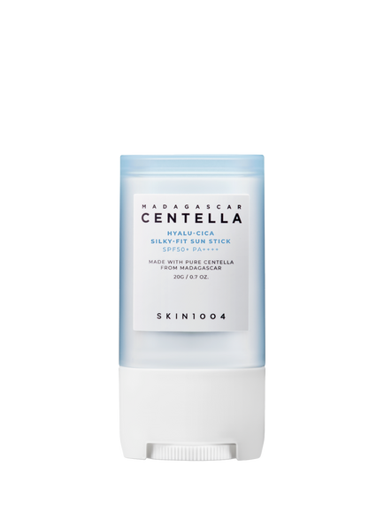 SKIN1004 Madagascar Centella Hyalu-Cica Silky-Fit Sun Stick SPF 50+ PA++++, 20g, No Colour