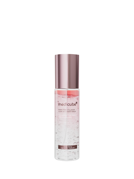 medicube PDRN Pink Collagen Glow Jelly Mist Serum, 100ml, No Colour