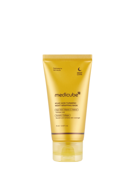 medicube Kojic Acid Turmeric Night Wrapping Mask, 75ml, No Colour