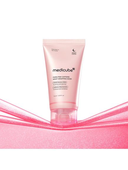 medicube PDRN Pink Caffeine Night Wrapping Mask, 75ml - view 2, No Colour