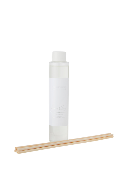 The White Company Lime and Bay Diffuser Refill, 150ml, Clear