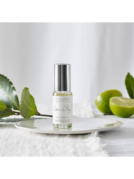 The White Company Lime and Bay Fragrance Oil, 15ml - view 2, Clear