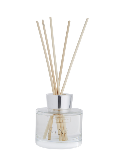 The White Company Sea Salt Reed Diffuser, 150ml, Clear