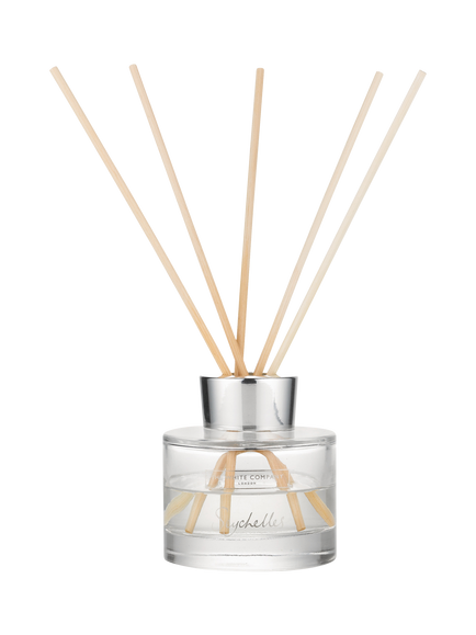 The White Company Seychelles Reed Diffuser, 150ml, Clear