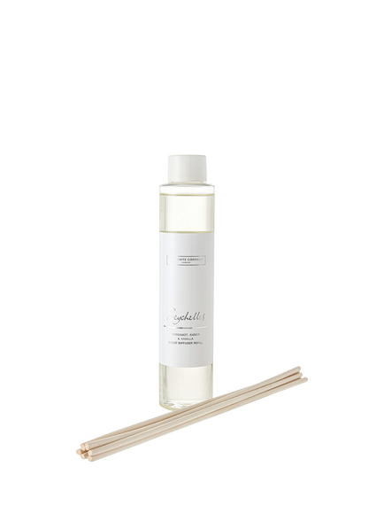 The White Company Seychelles Diffuser Refill, 150ml, Clear