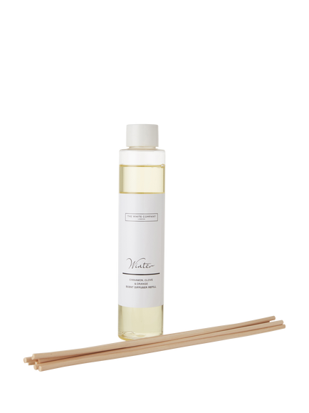 The White Company Winter Diffuser Refill, Clear