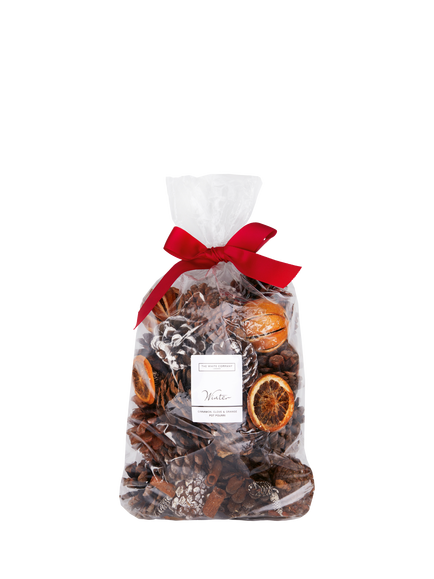 The White Company Winter Pot Pourri, 650g, White