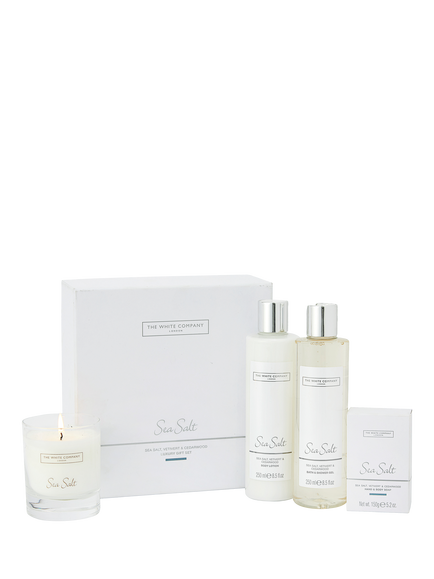 The White Company Sea Salt Luxury Fragrance Gift Set, White