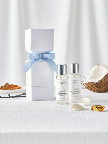 The White Company Seychelles Mini Cracker Fragrance Gift Set - view 2, White