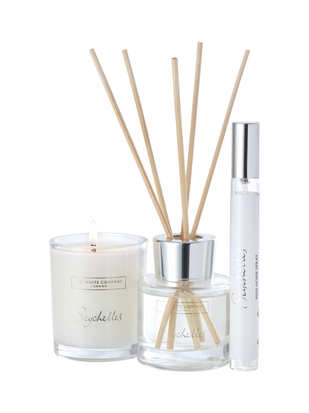 The White Company Seychelles Mini Fragrance Gift Set, White