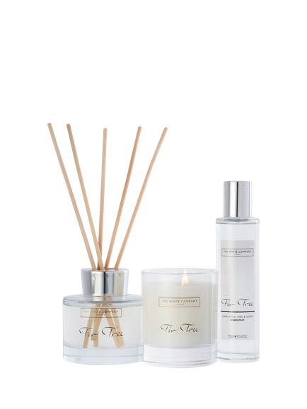 The White Company Fir Tree Large Gift Set, White