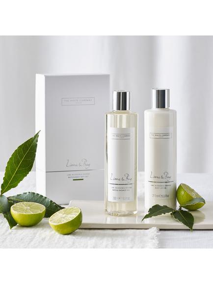 The White Company Lime & Bay Bath and Body Gift Set - view 2, White