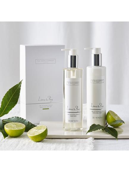 The White Company Lime & Bay Hand and Nail Set Gift Set - view 2, White